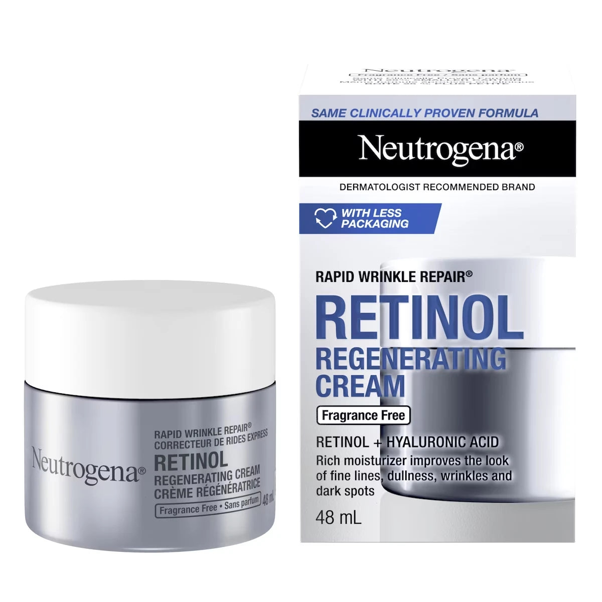 Hidratante Facial Rapid Arrugas Reparador Regenerating Neutrogena