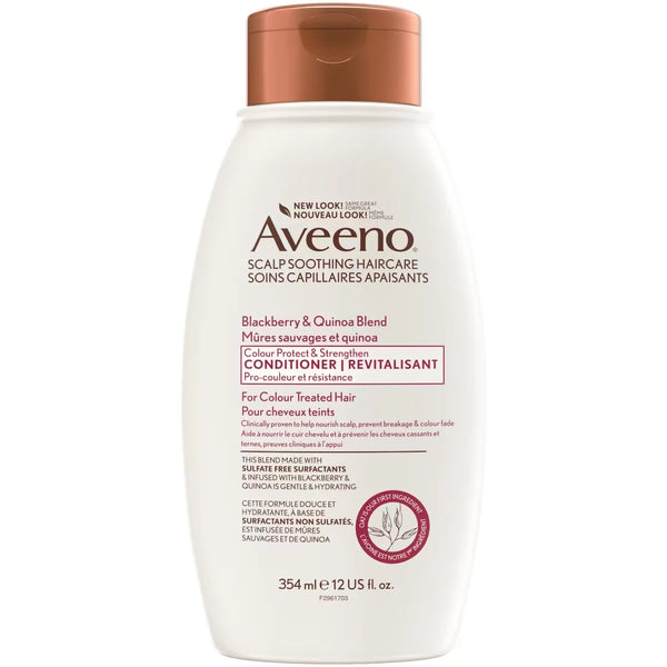 Acondicionador Protector de Color Moras Silvestres y Quinoa Aveeno