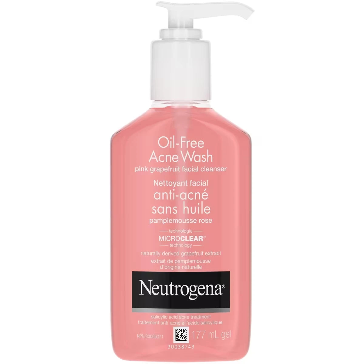 Limpiador Facial Anti-acné sin Aceite Pomelo Rosado Neutrogena