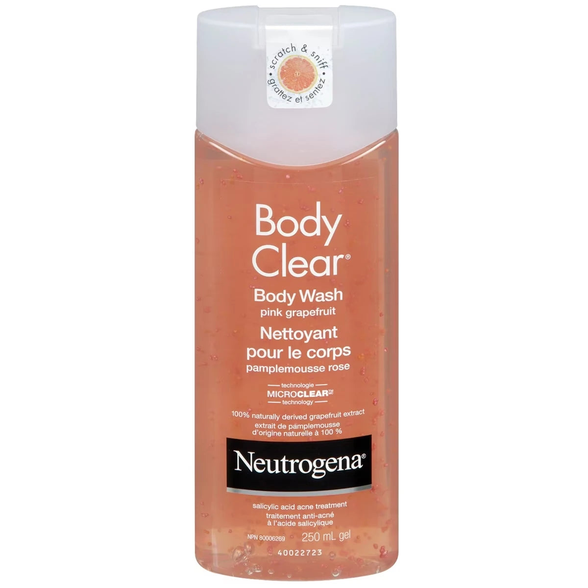 Gel de Baño Body Clear® Pomelo Rosado Neutrogena