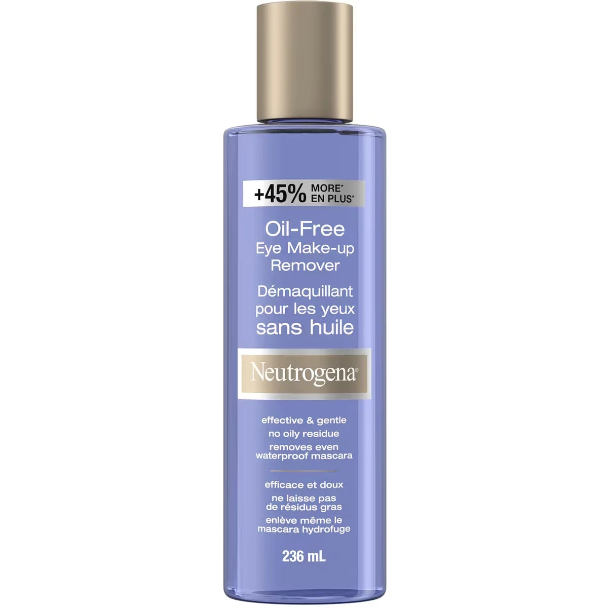 Limpiador Facial Suave Desmaquillante de Ojos sin Aceite Neutrogena