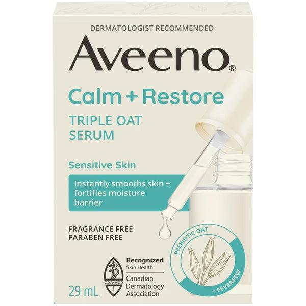 Sérum Facial Calm + Restore Triple Avena para Piel Sensible Aveeno