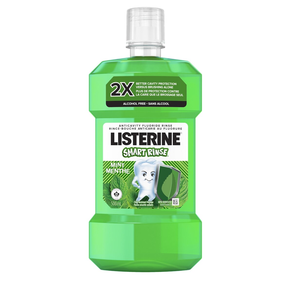 Enjuague Bucal Smart Rinse Menta para Niños 500 ml Listerine