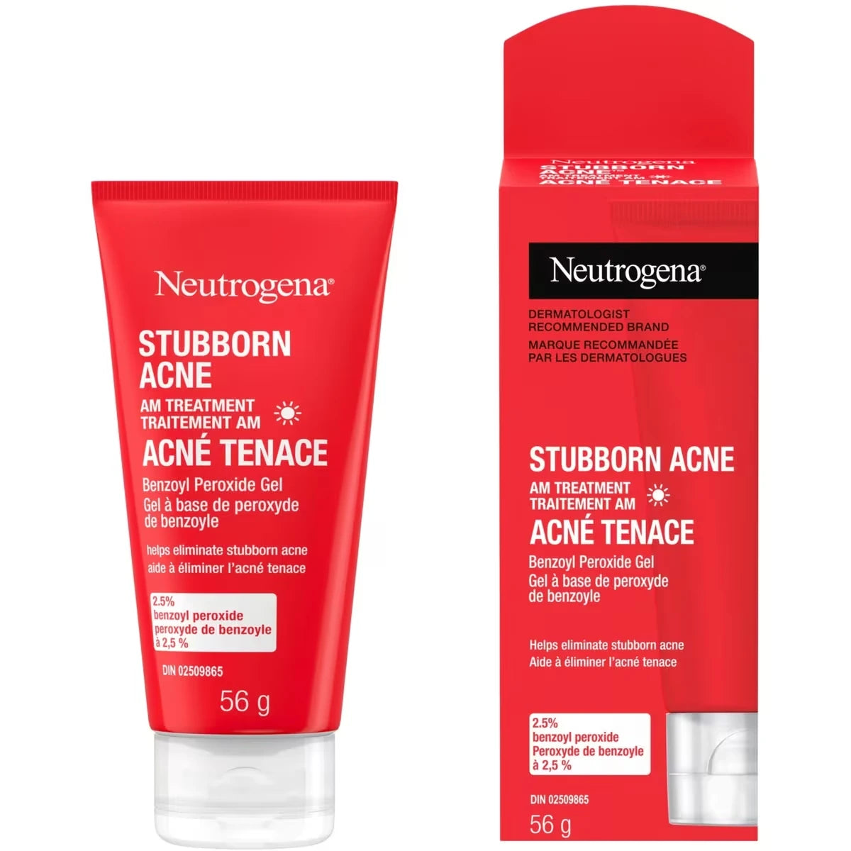 Stubborn Acne AM Facial Tratamiento Neutrogena