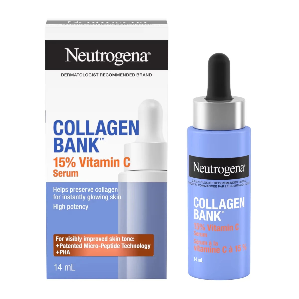 Sérum Facial Colágeno Bank 15% Vitamina C Neutrogena