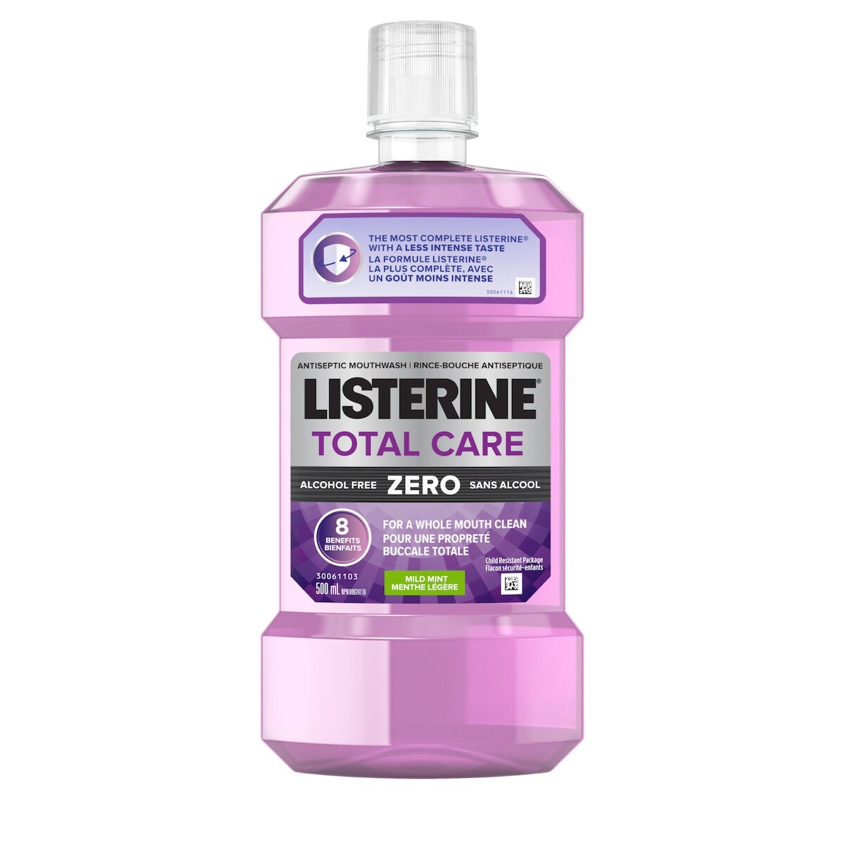 Enjuague Bucal Total Cuidado Zero sin Alcohol Listerine