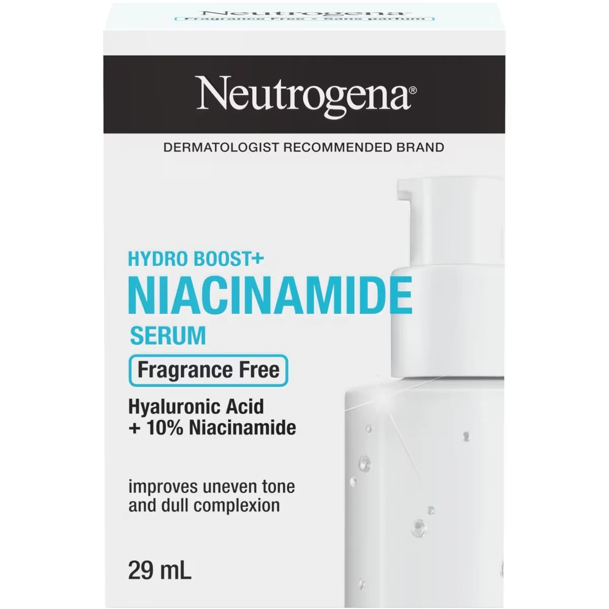 Sérum Facial Hydro Boost+ Niacinamida Neutrogena