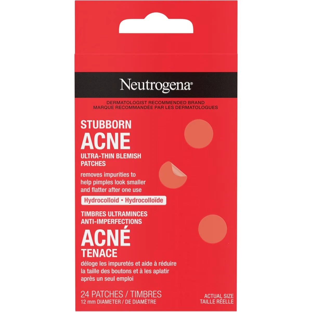 Tratamiento Facial Stubborn Acne Ultra-Thin Blemish Patches Neutrogena