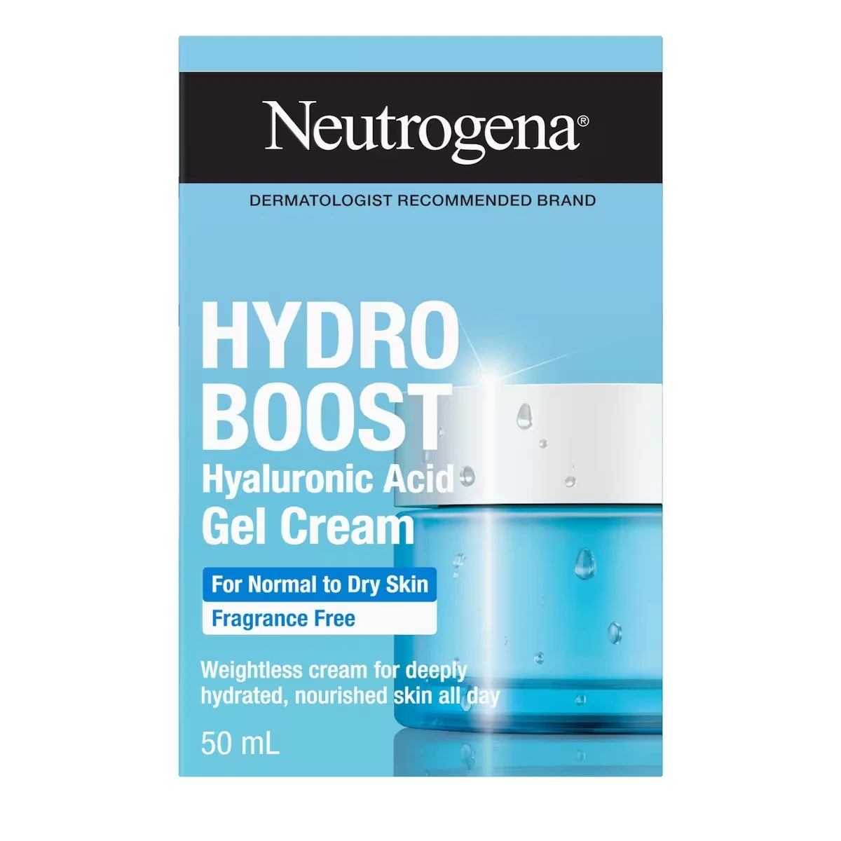 Gel-Crema Hydro Boost sin Fragancia Neutrogena