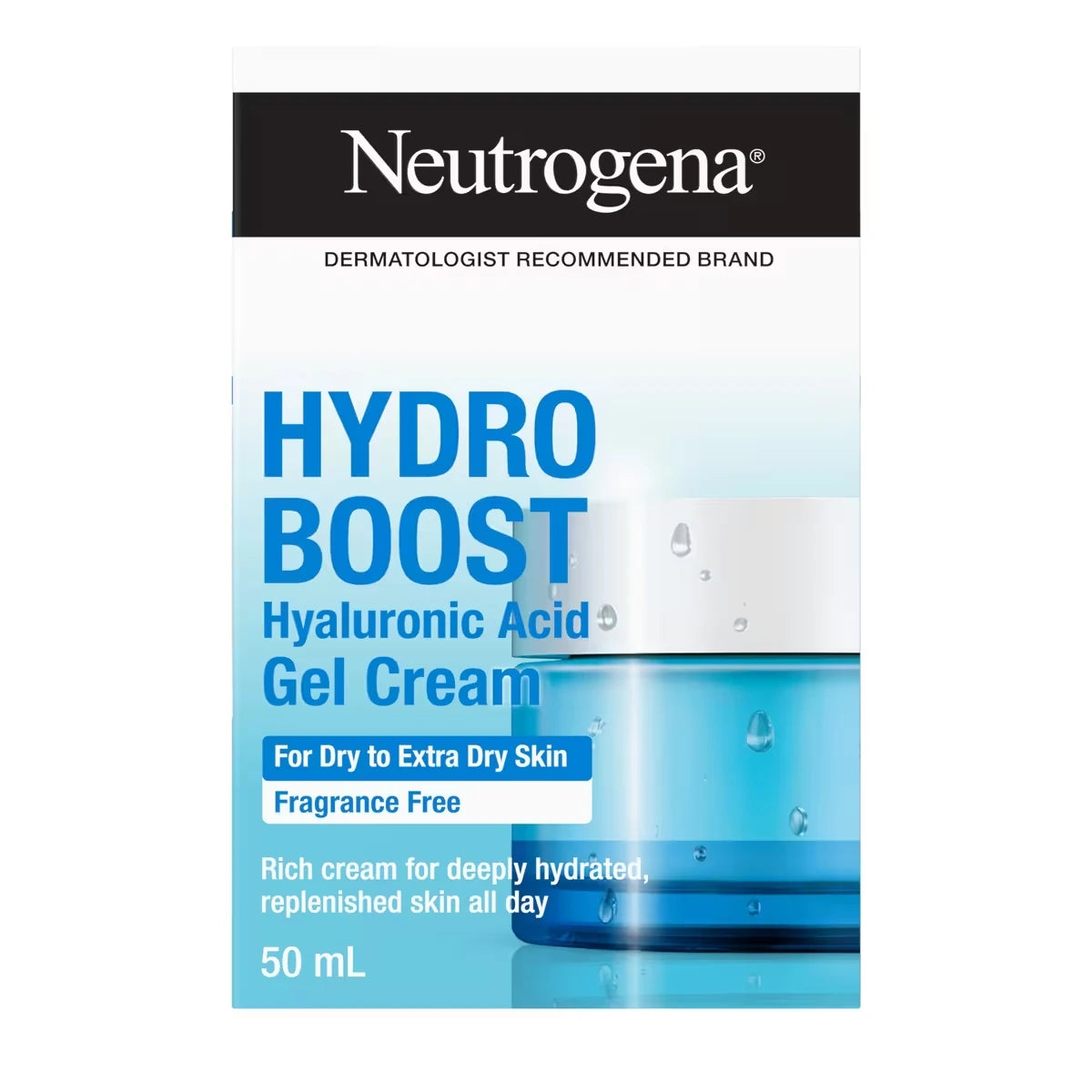Gel-Crema Hydro Boost Extra Seca Neutrogena