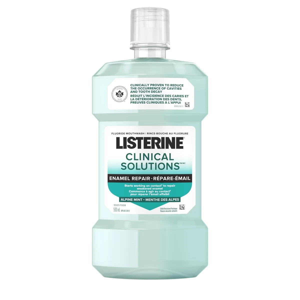 Enjuague Bucal Soluciones Clínicas Repara Esmalte de Menta Listerine
