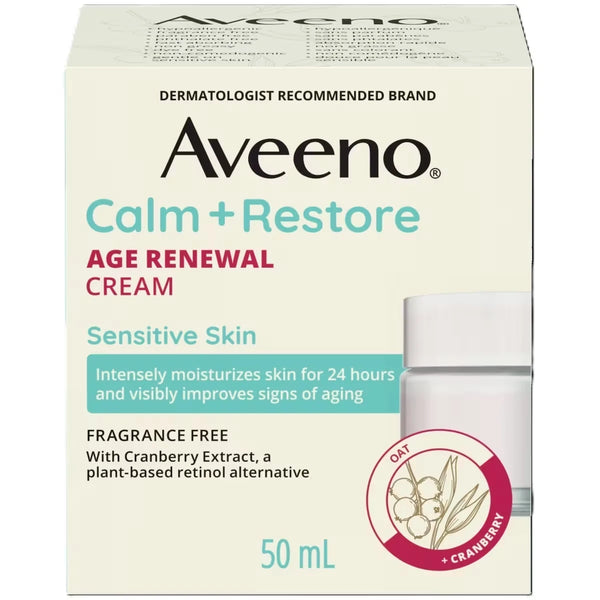 Calm + Restore Age Renovador Crema Aveeno