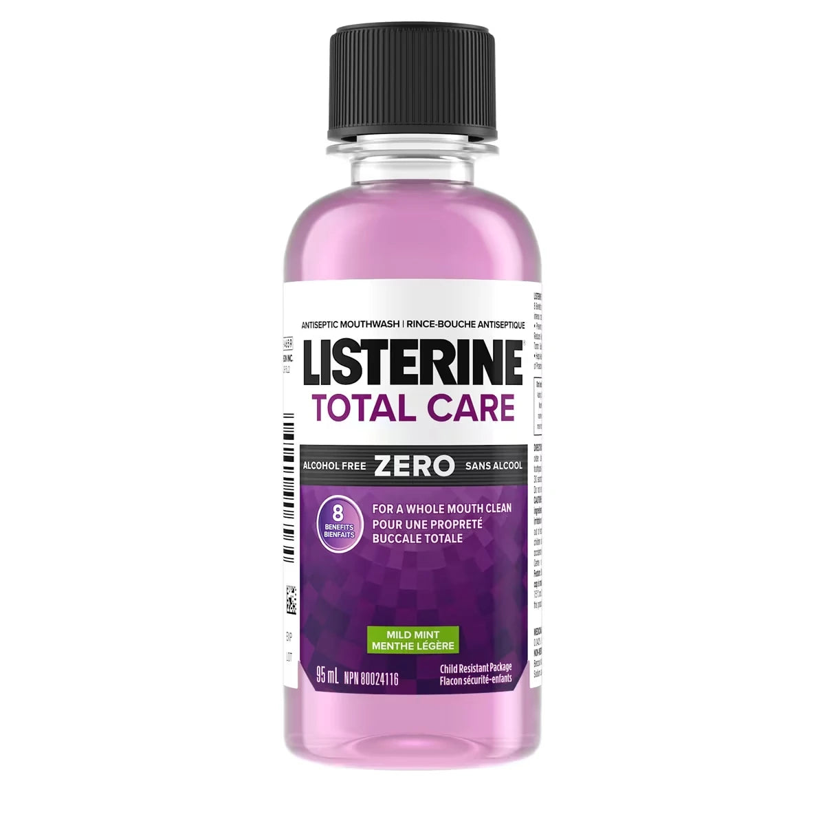 Enjuague Bucal Total Cuidado Zero sin Alcohol Listerine