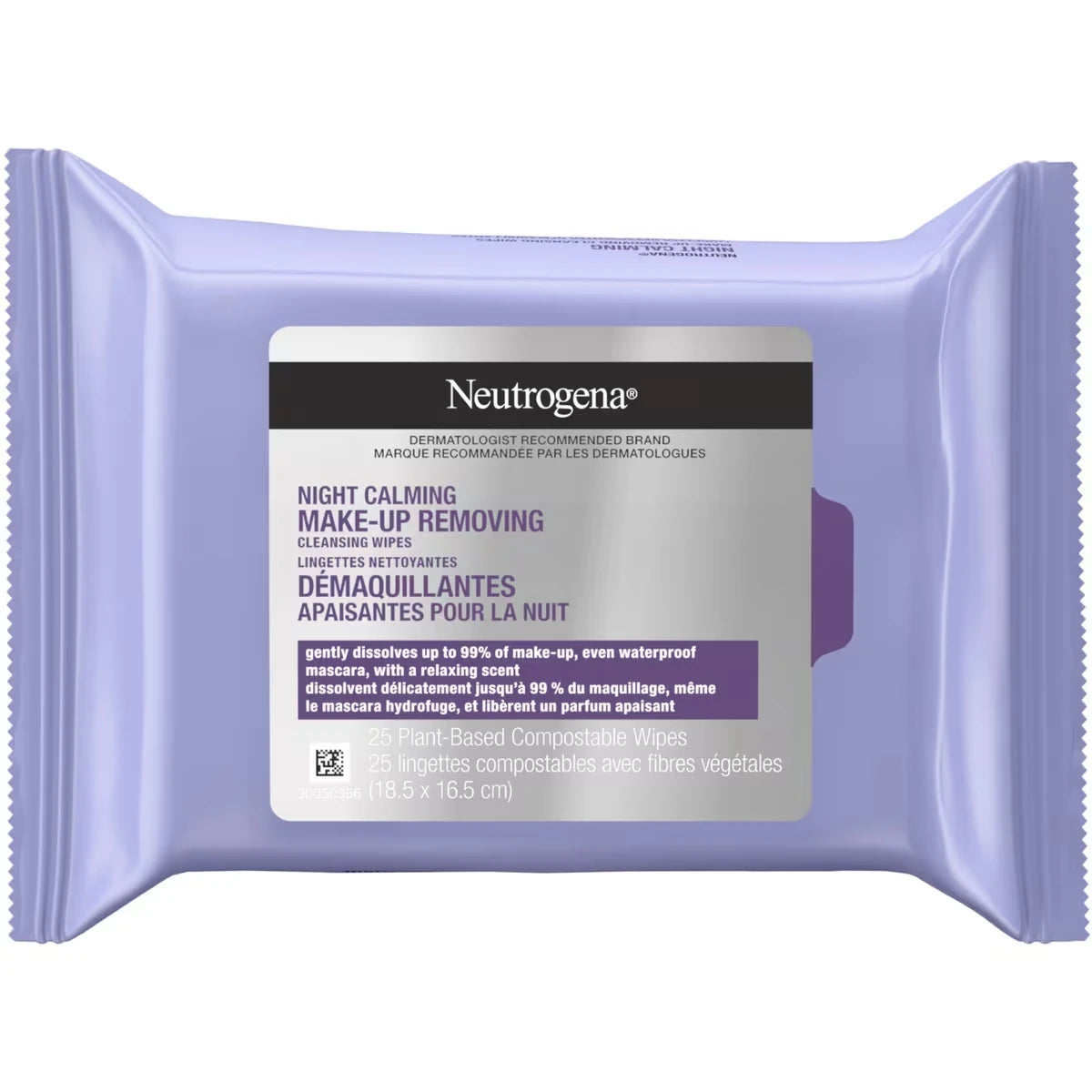 Toallitas Desmaquillantes Calmantes de Noche Neutrogena