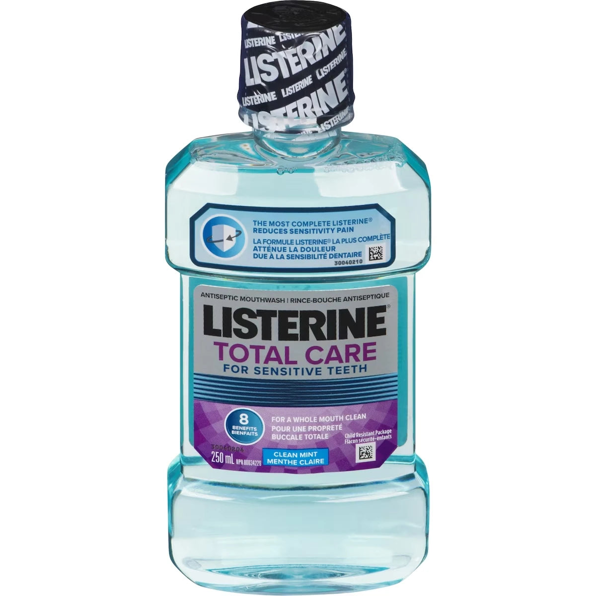 Enjuague Bucal Cuidado Total para Dientes Sensibles 250 ml Listerine