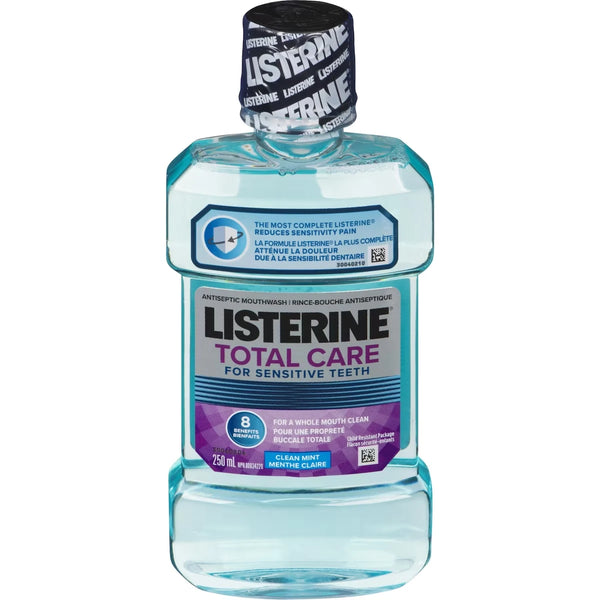 Enjuague Bucal Cuidado Total para Dientes Sensibles 250 ml Listerine