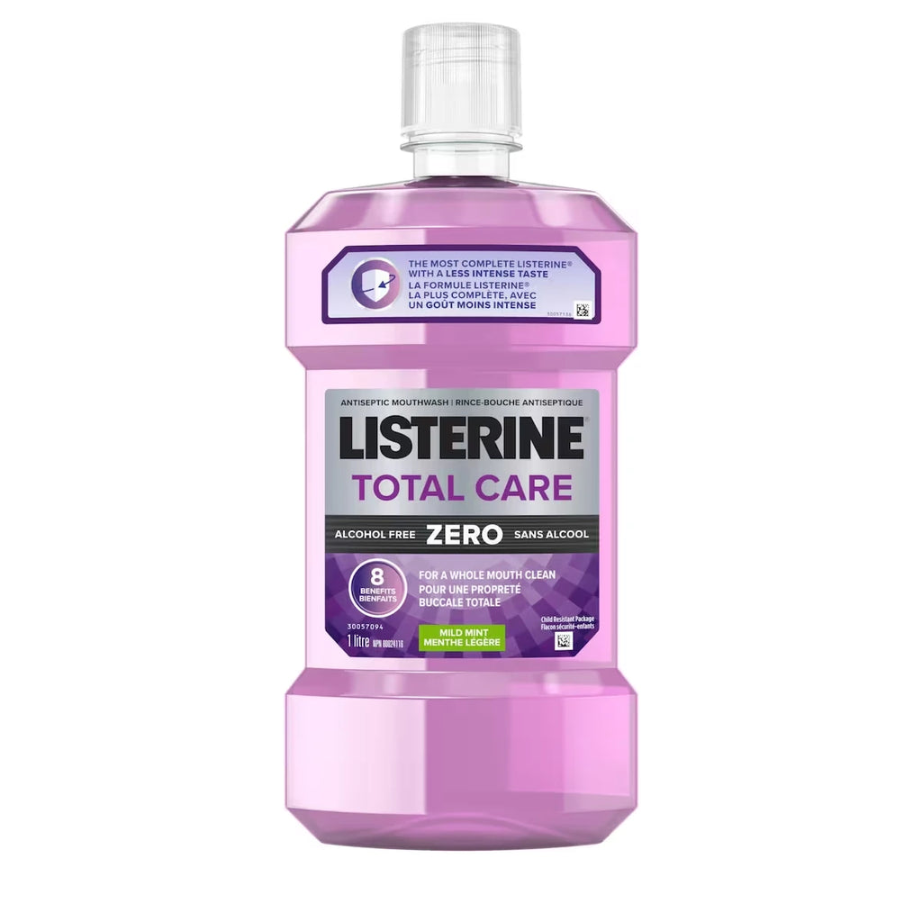 Enjuague Bucal Antiséptico Total Care Zero sin Alcohol Listerine