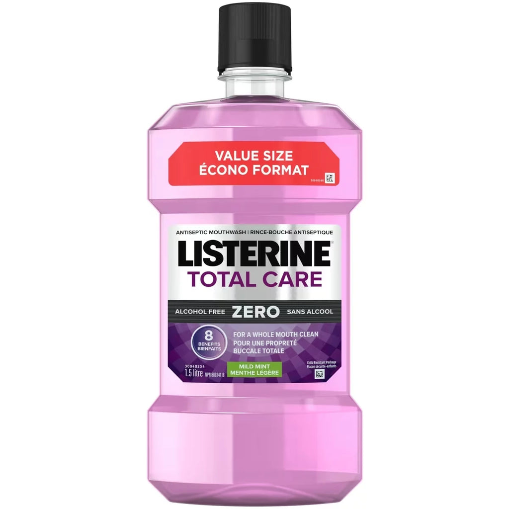 Enjuague Bucal Antiséptico Total Care Zero sin Alcohol Listerine