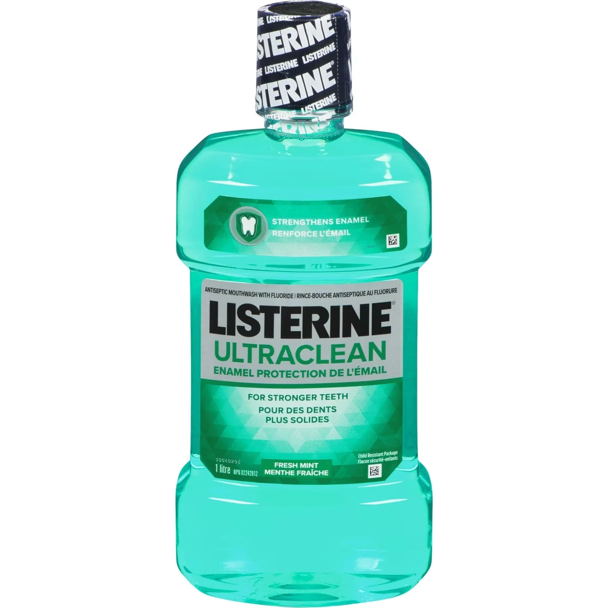 Enjuague Bucal Antiséptico Ultraclean Esmalte 1 L Listerine