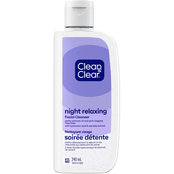Limpiador Facial Relajante de Noche Clean & Clear