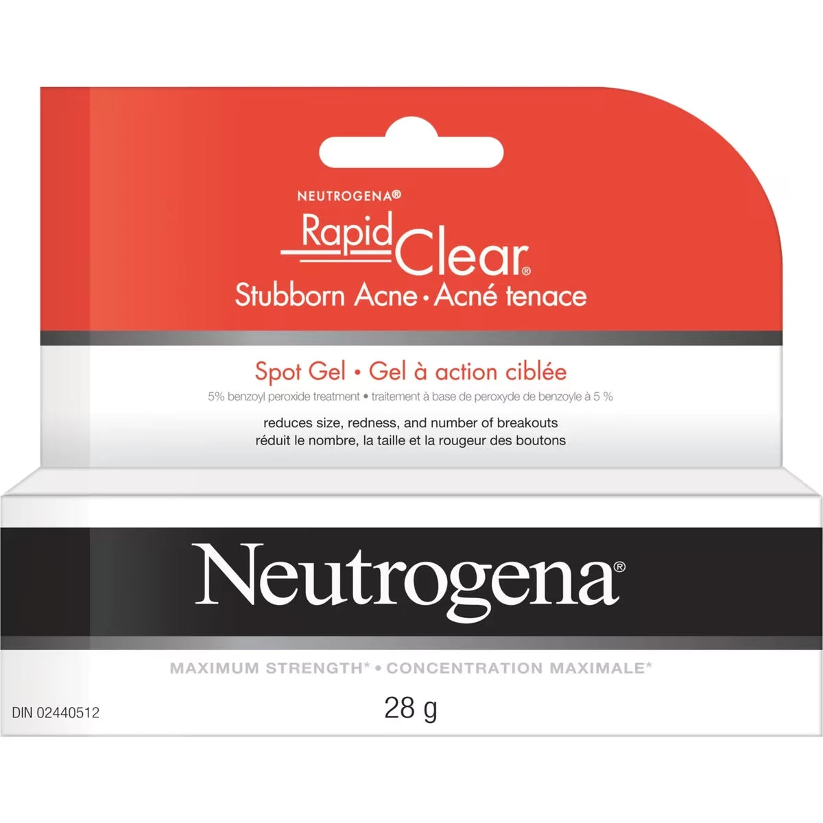 Rapid Transparente Stubborn Antigranitos Gel Neutrogena