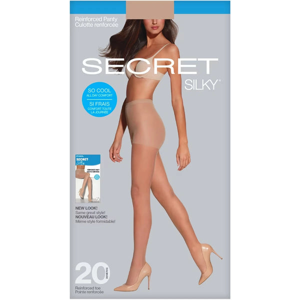 Incontinencia Panty Transparente Calzón Reforzado con Puntera Secret