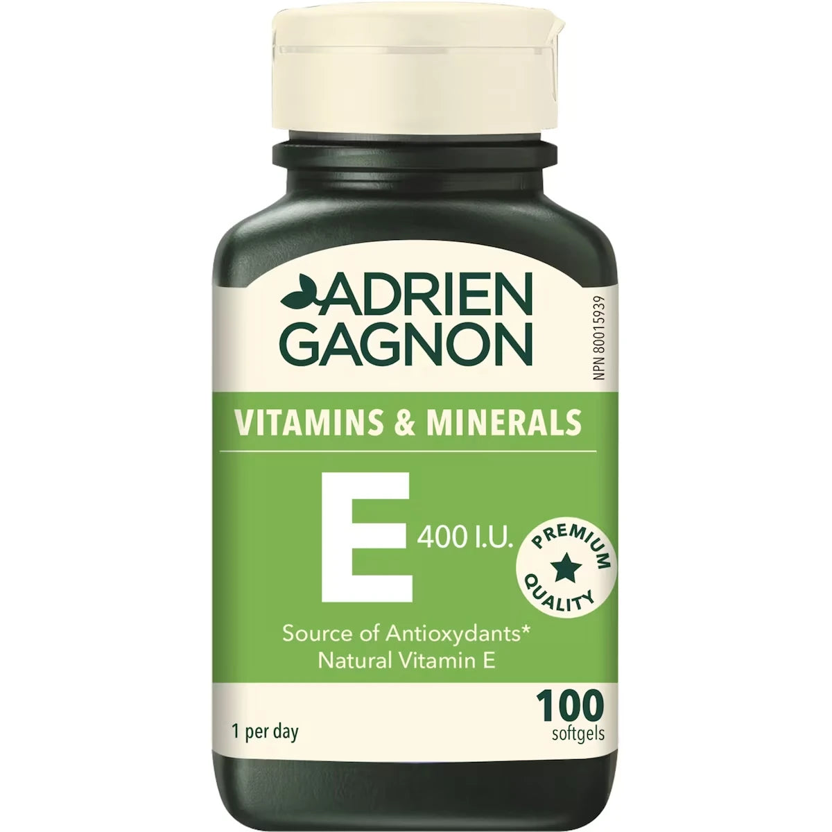 Vitaminas E 400 UI Adrien Gagnon