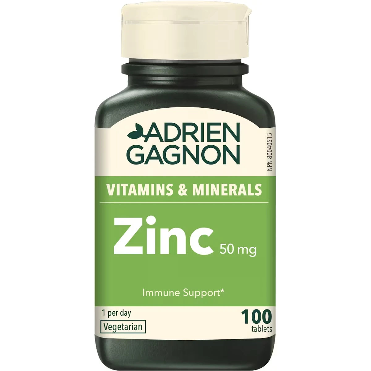 Suplemento de Zinc 50 mg Adrien Gagnon
