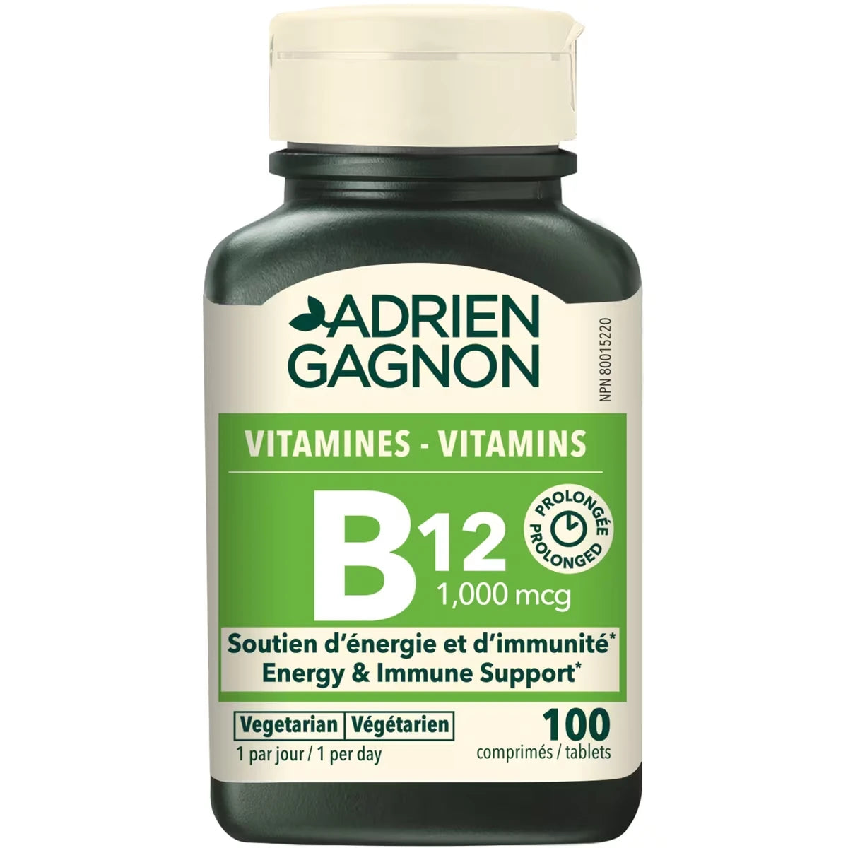 Suplemento Vitamina B12 1000 mcg Adrien Gagnon
