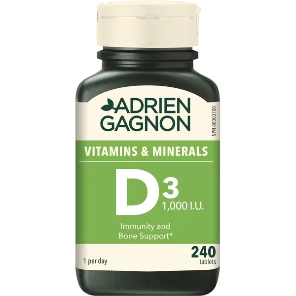 Vitamina D 1000 UI Adrien Gagnon