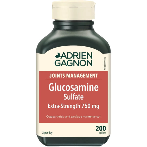 Suplemento Glucosamina Sulfato Extra Fuerte 750 mg Adrien Gagnon