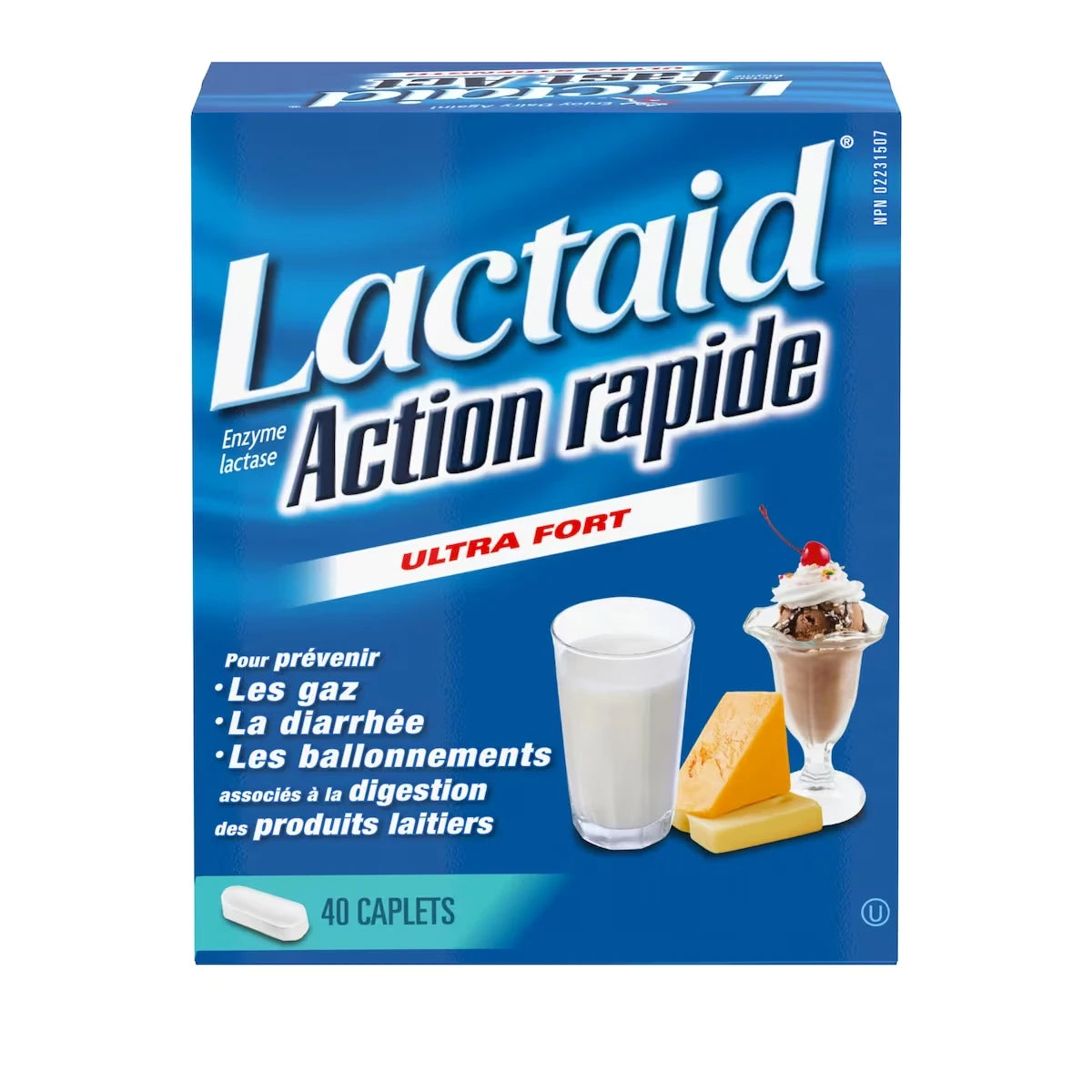 Comprimidos de Lactasa Acción Rápida Lactaid