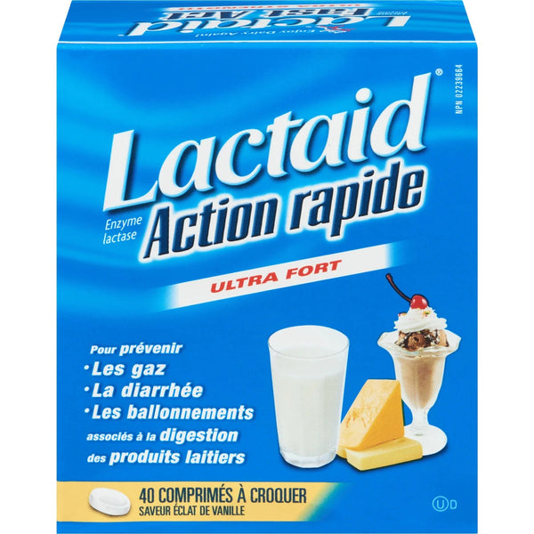 Comprimidos Masticables Acción Rápida Lactaid