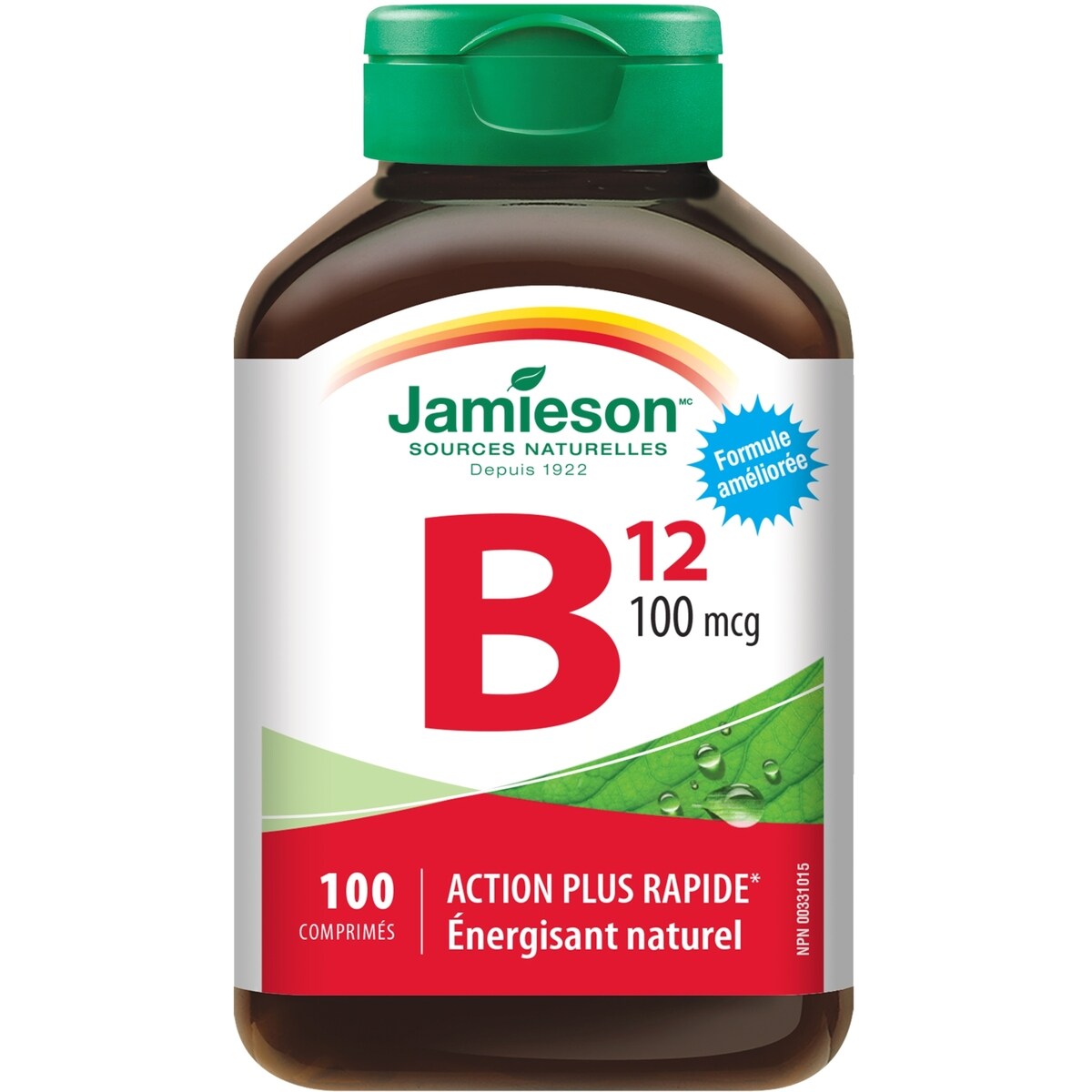 Vitamina B12 Metilcobalamina 100 mcg Jamieson ProVitamina
