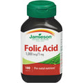 Ácido Fólico 1000 mcg (1 mg) Jamieson ProVitamina