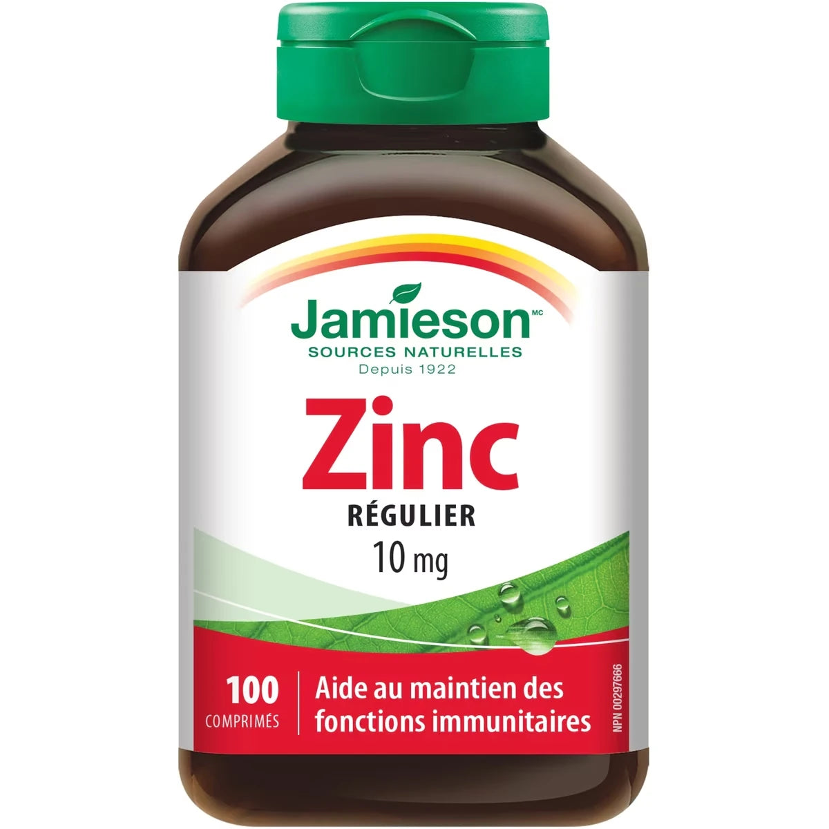 Suplemento de Zinc 10 mg Jamieson ProVitamina