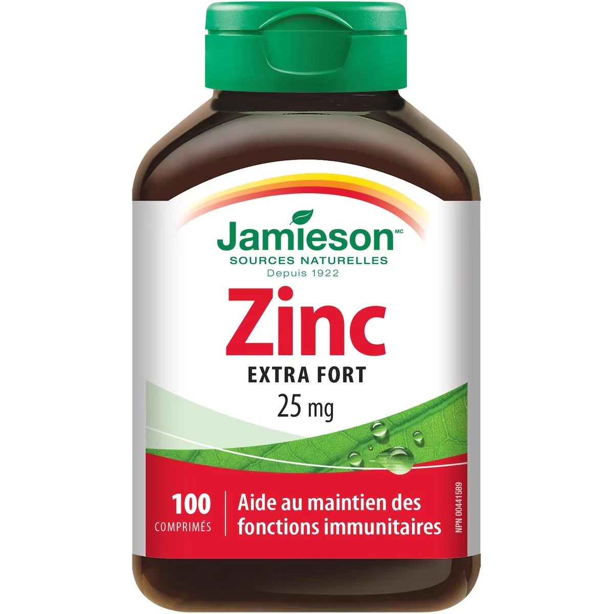 Suplemento de Zinc 25 mg Jamieson ProVitamina