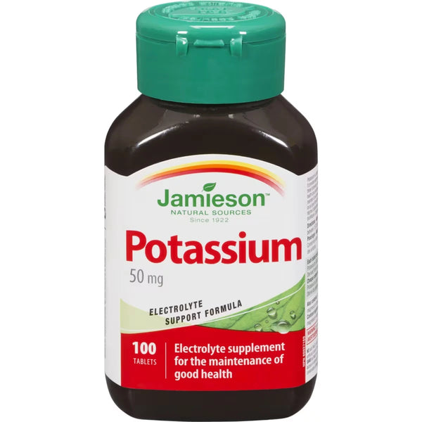 Suplemento de Potasio 50 mg Jamieson ProVitamina