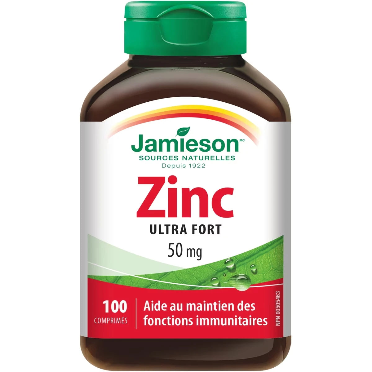 Comprimidos de Zinc 50 mg Jamieson ProVitamina