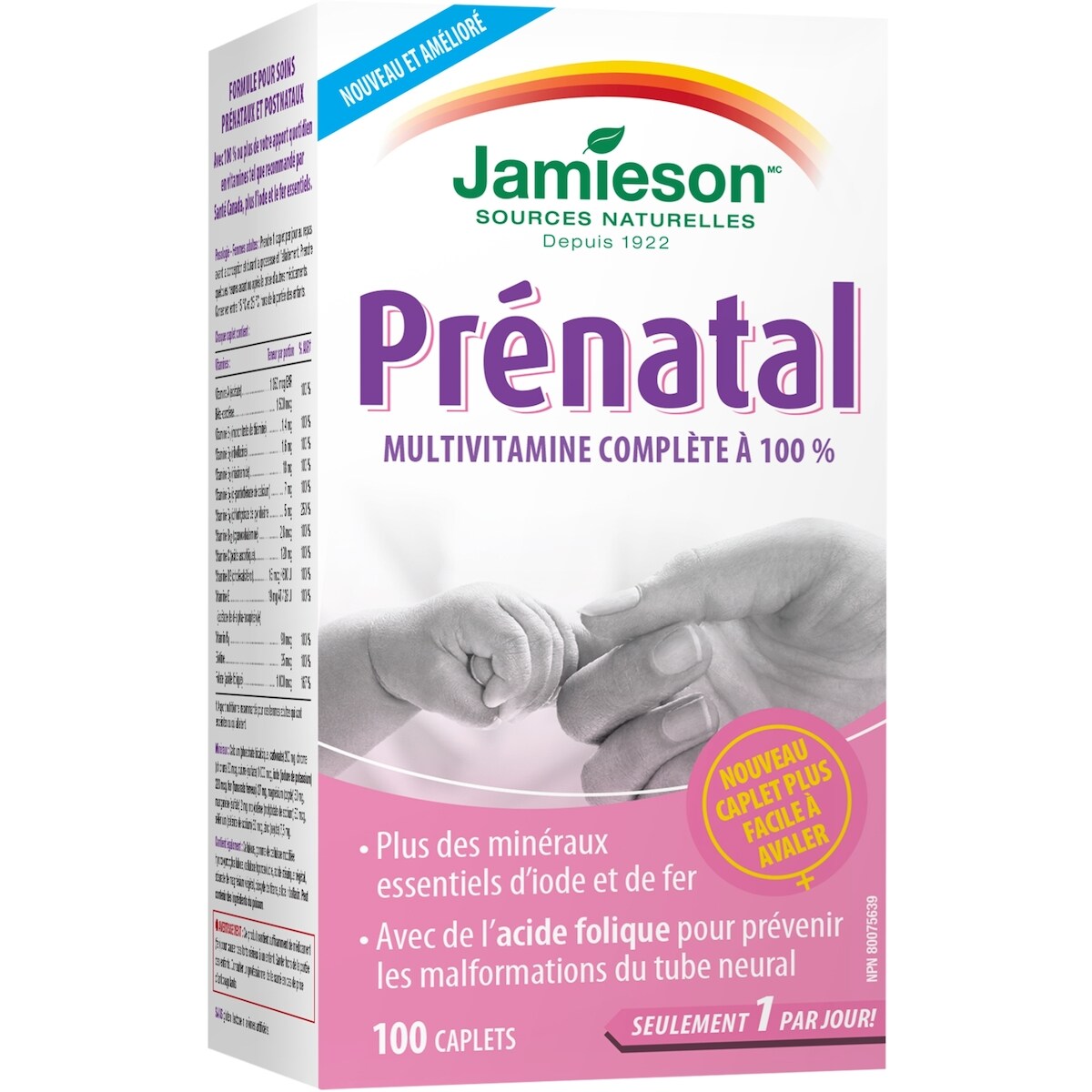 Multivitamínico Prenatal Completo Jamieson ProVitamina