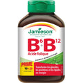 Vitaminas B6 y B12 con Ácido Fólico Jamieson ProVitamina