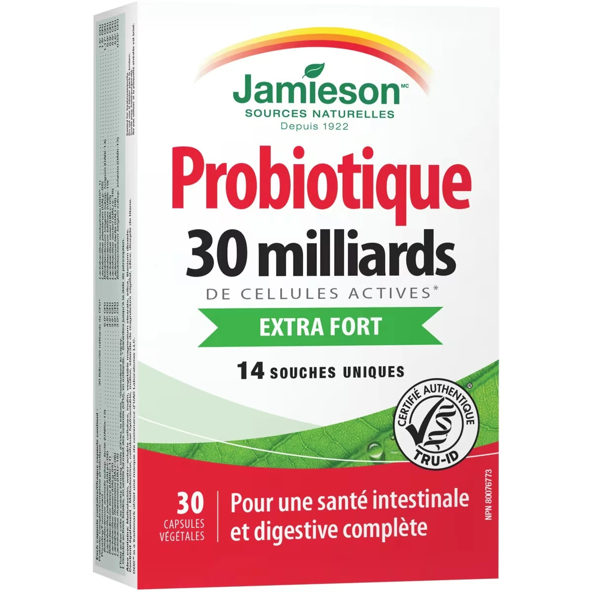 Probiótico 30 Mil Millones Jamieson ProVitamina