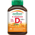 Vitamina D Masticable Naranja 1000 UI Jamieson ProVitamina
