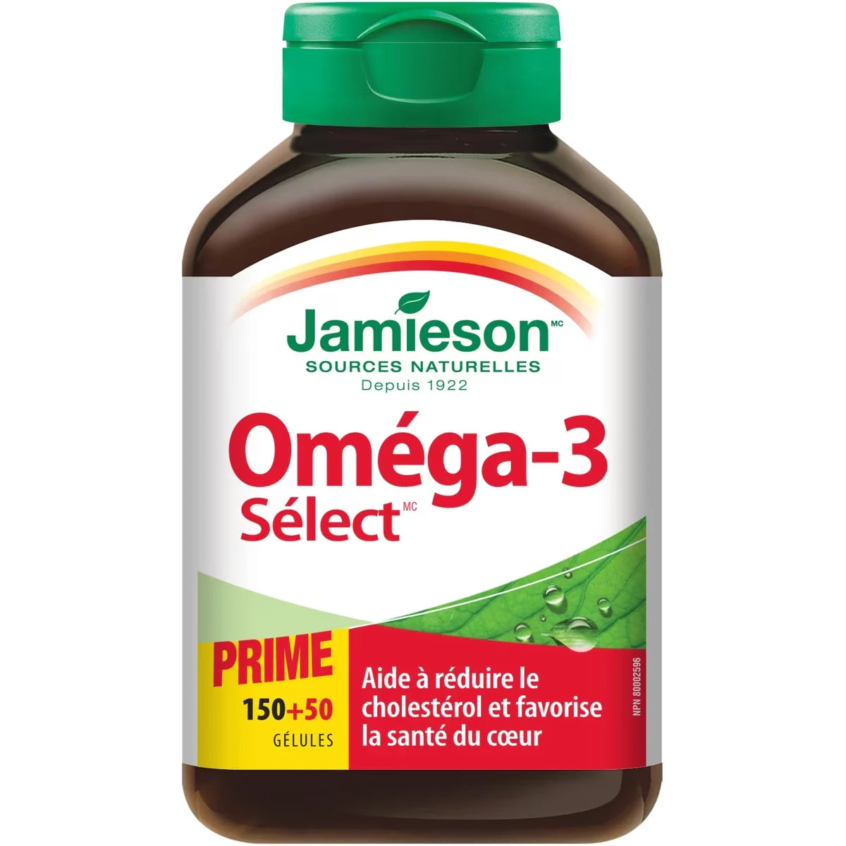 Cápsulas Omega-3 Select 1.000 mg Jamieson ProVitamina