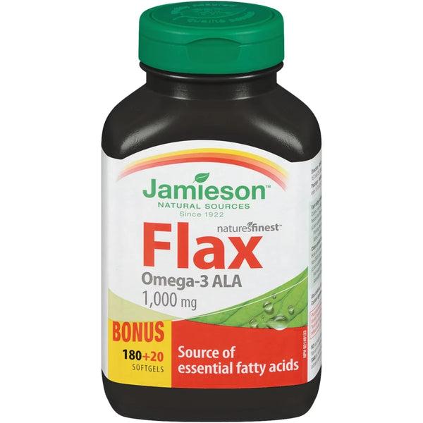 Suplemento de Linaza 1.000 mg Jamieson ProVitamina