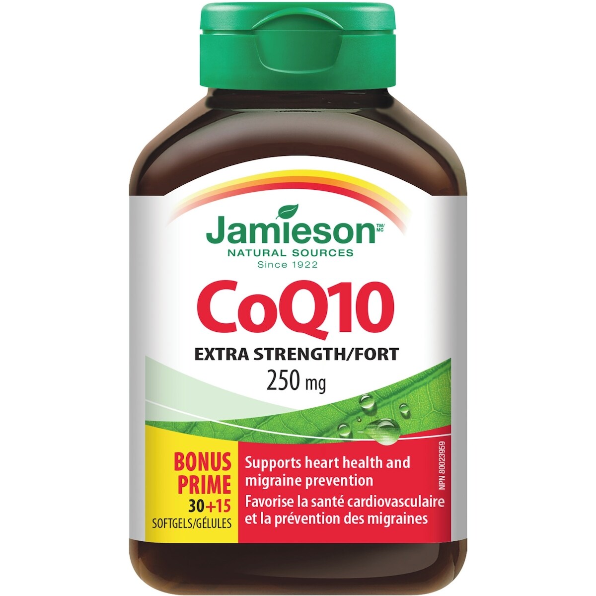 Suplemento CoQ10 250 mg Jamieson ProVitamina