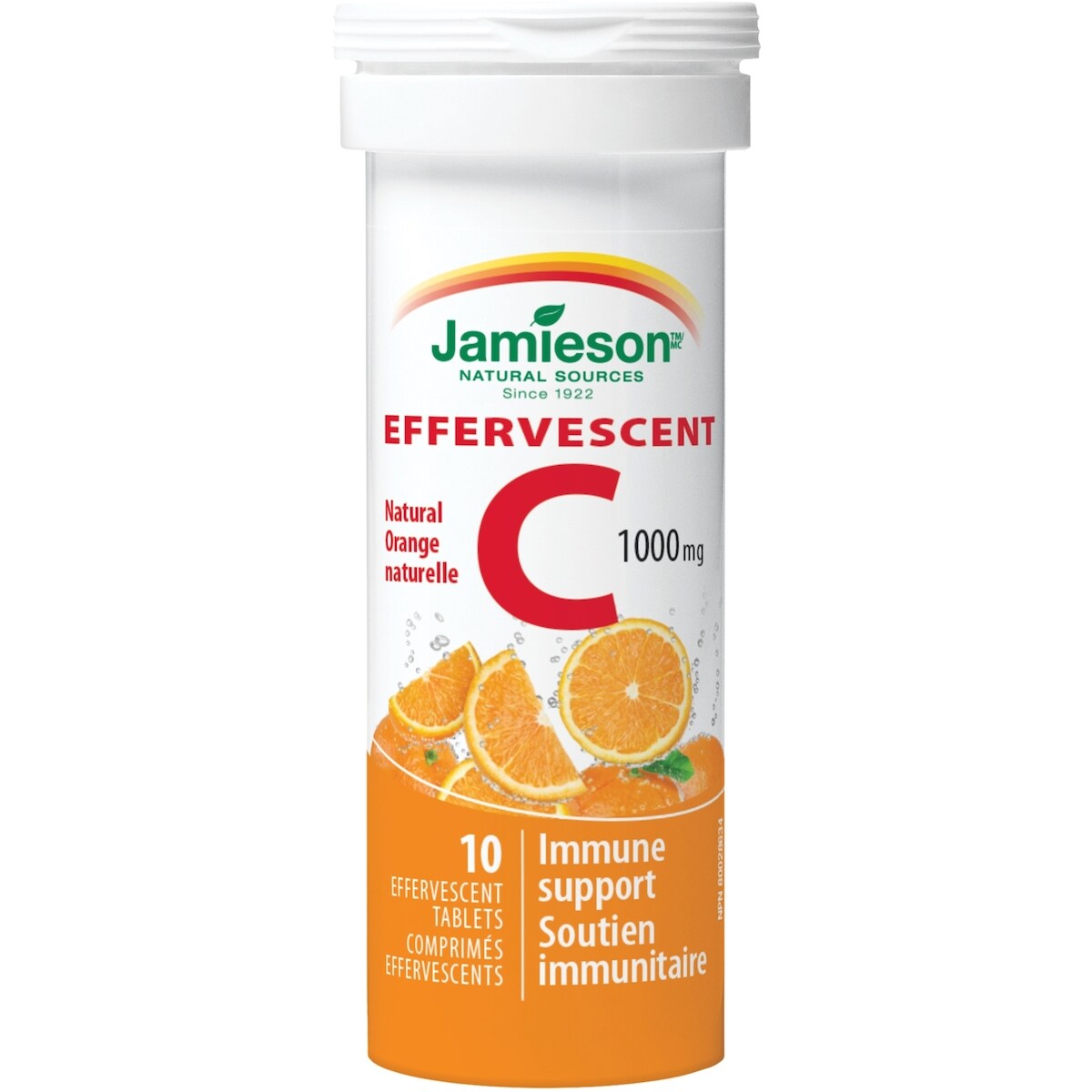 Vitamina C Efervescente 1000 mg 10 Sobres Jamieson ProVitamina