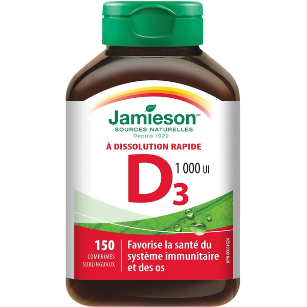 Vitamina D 1.000 UI Comprimidos Sublinguales Jamieson ProVitamina