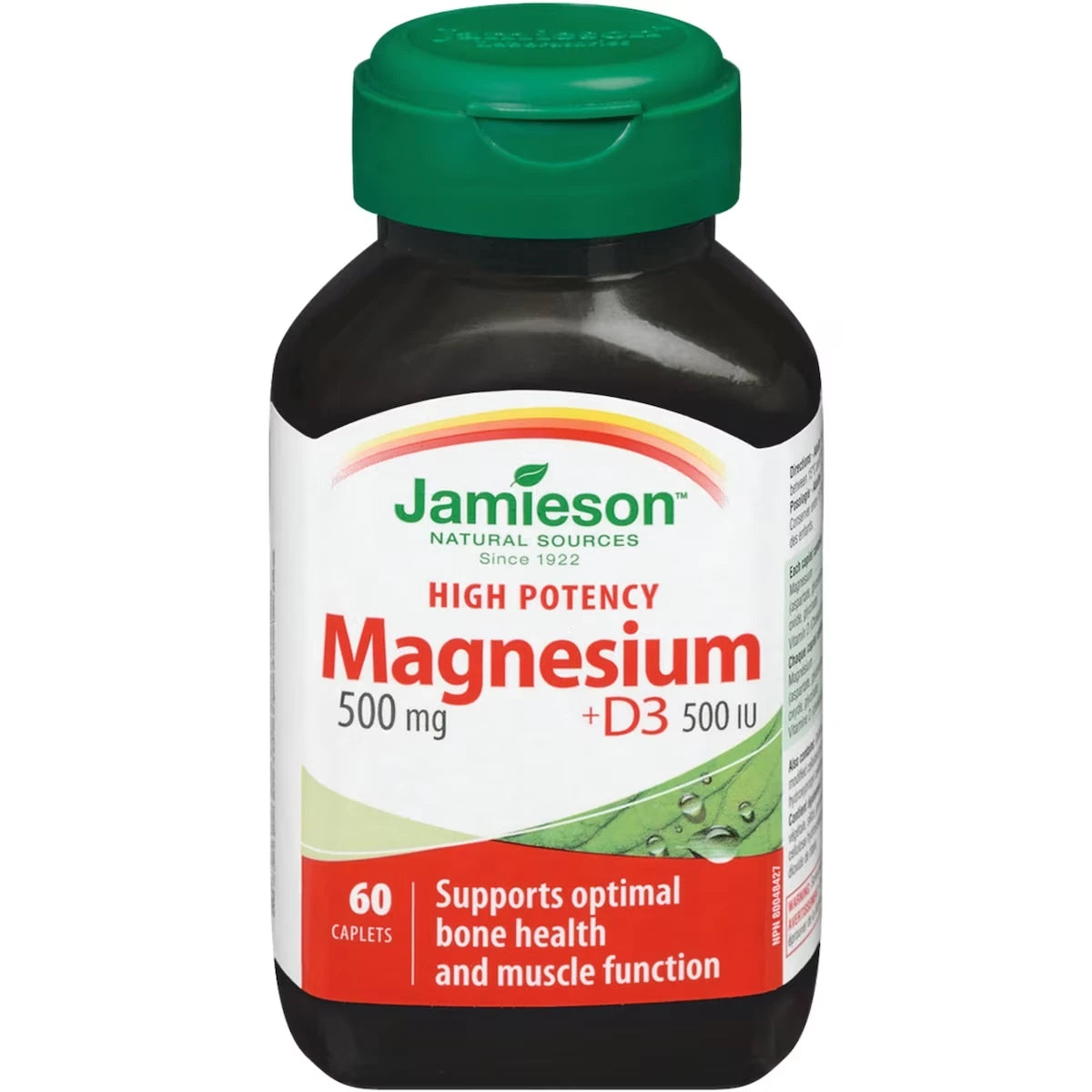 Vitaminas Magnesio + D3 500 UI 500 mg Jamieson ProVitamina