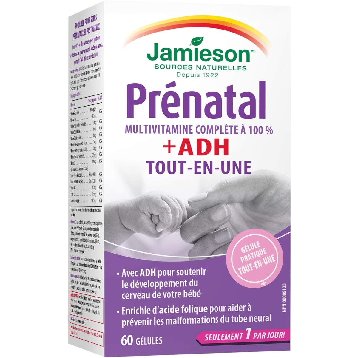 Cápsulas Prenatal Completo con DHA Jamieson ProVitamina